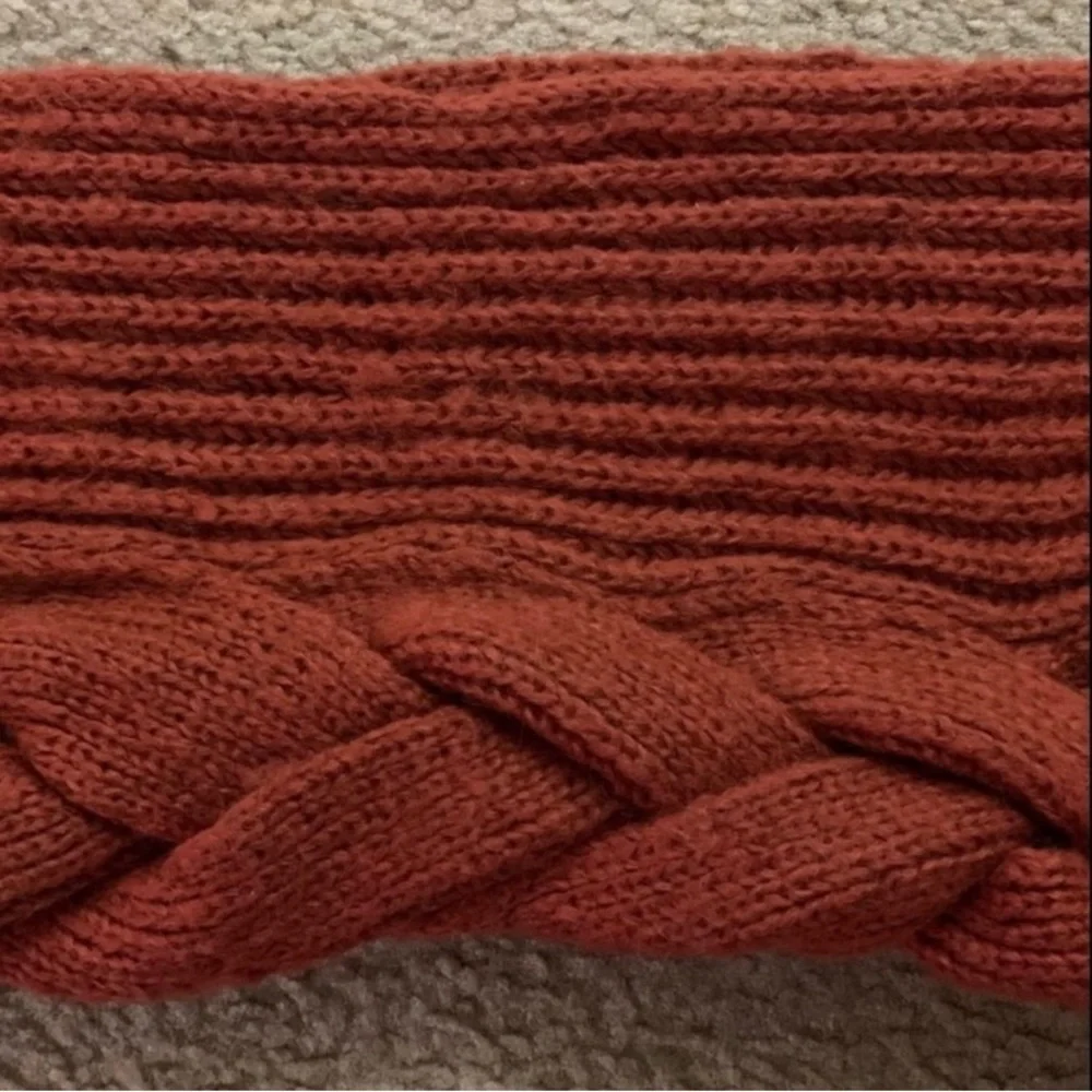 World Market Braided Infinity Sweater Scarf Boho Bohemian